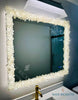 Quartz Crystal Backlit Vanity Mirror