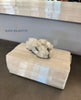 Selenite Box Adorned with Crystal SAMPLE SALE