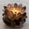 Smokey Quartz Votive or Planter Pot