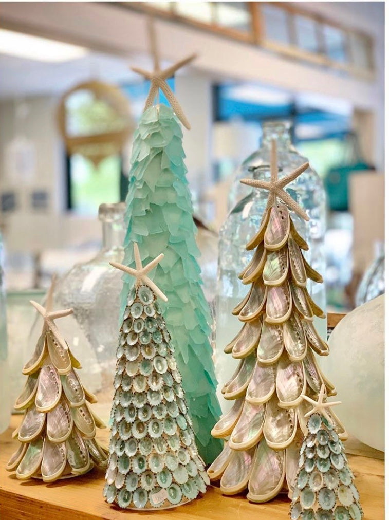 Silver Abalone Tree with Seastar - Home Decoration - Nate Ricketts Design