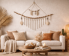 Selenite Crystal Waterfall Wall Hanging