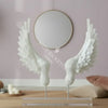 Selenite Crystal Angel Wings on Acrylic Base Crystal & Precious Minerals