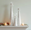 Selenite Crystal Tree with Starburst - Holiday Tree