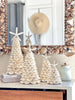 Snowy Clam Shell Tree with Seastar - Holiday Tree