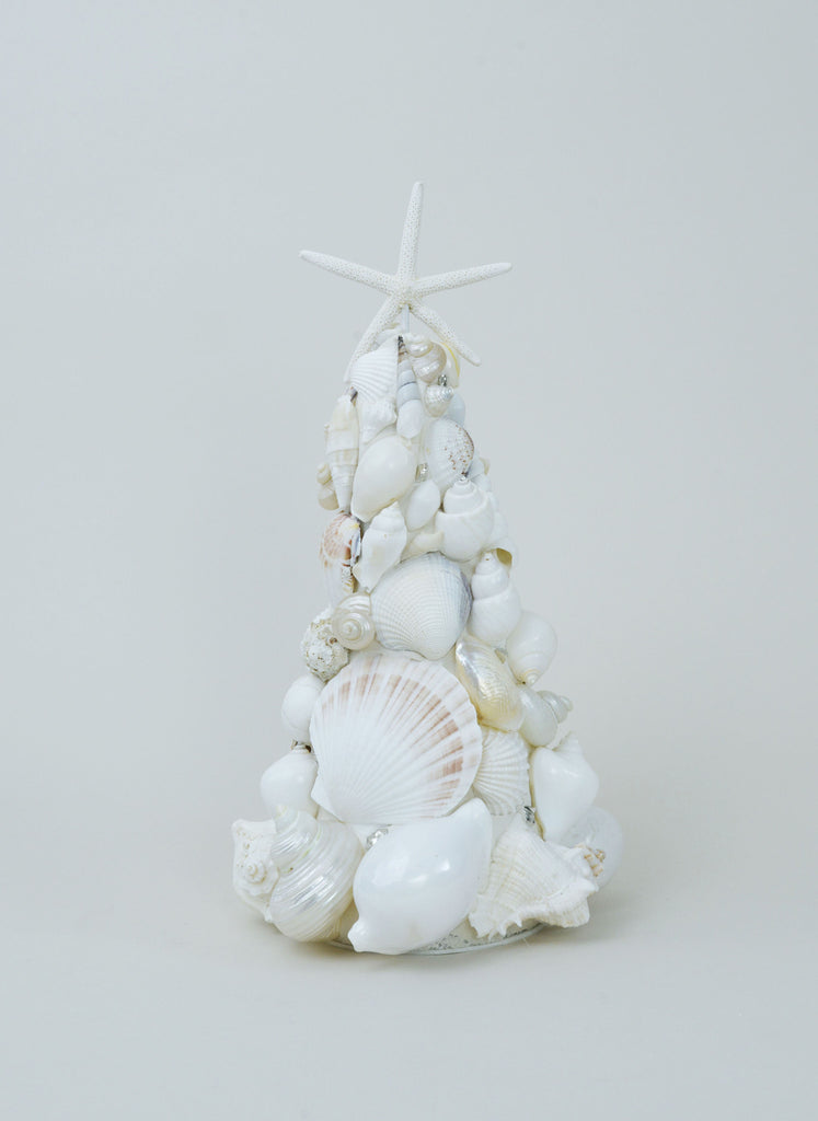 World Mix White Seashell Tree with Seastar | Nate Ricketts Design